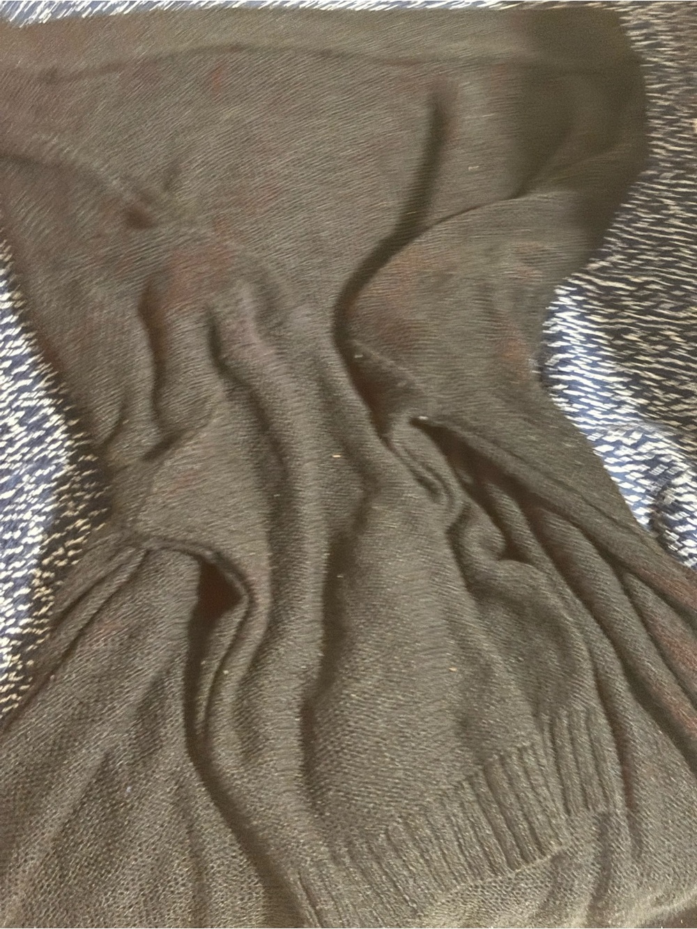 H&M Black Scoop Neck Women's Sweater